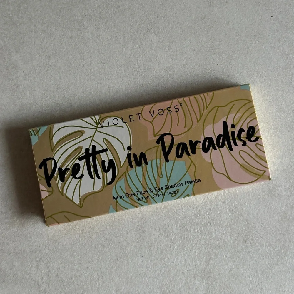 Violet Voss Pretty in Paradise All-in-One Face & Eye Shadow Palette